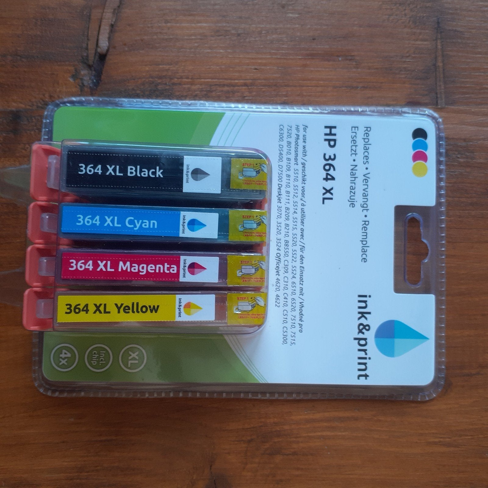 HP 364 XL Inktpatronen Set (4 stuks), Computers en Software, Ophalen, Nieuw, Cartridge, HP