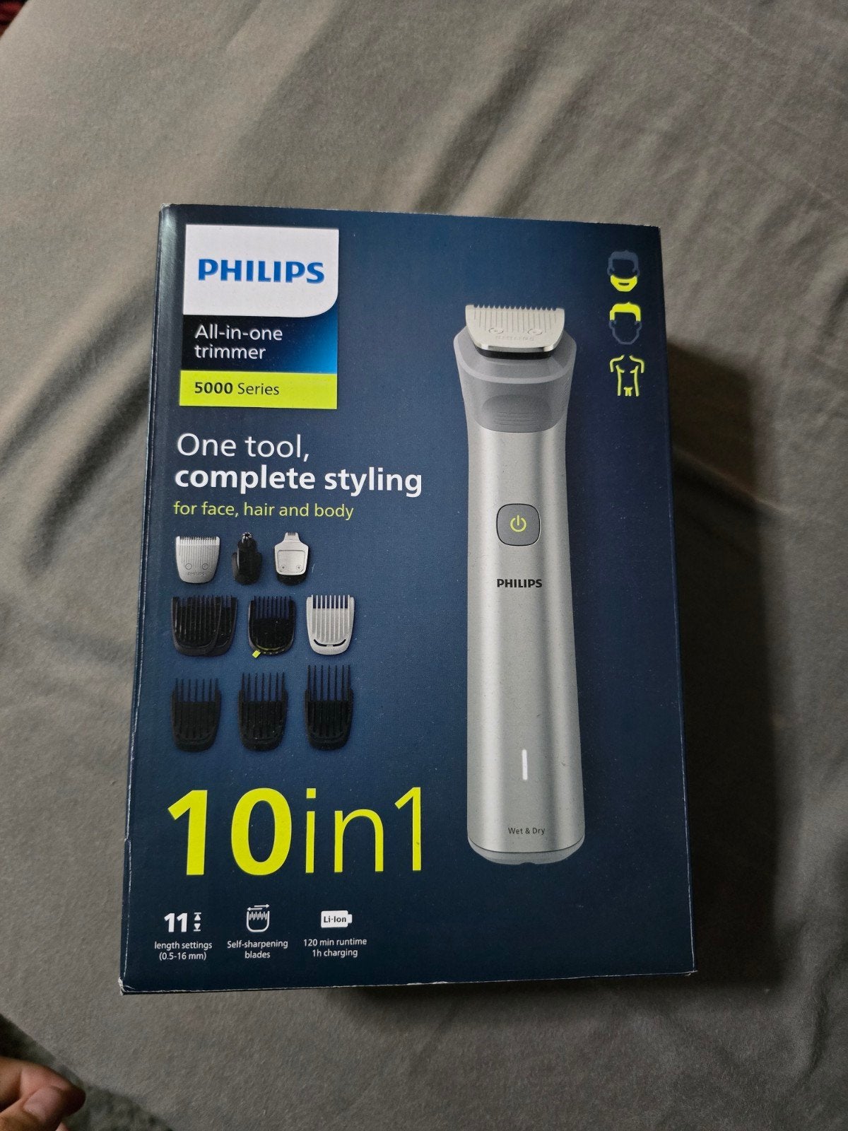 Philips All-in-one trimmer 5000 Series - Zo goed als nieuw, Ophalen of Verzenden