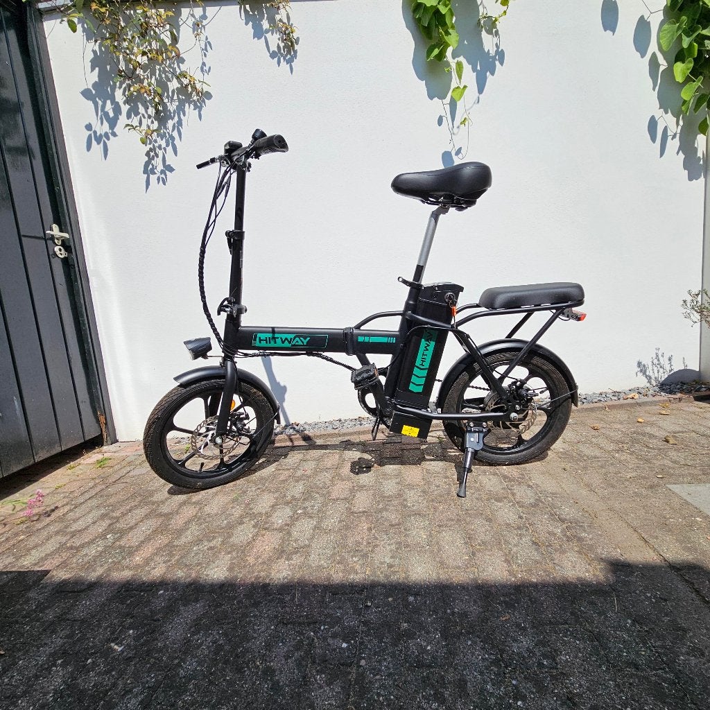 Hiway opvouwbare elektrische fiets - Zo goed als nieuw, Fietsen en Brommers, Fietsen | Vouwfietsen, 14 tot 16 inch, Versnellingen