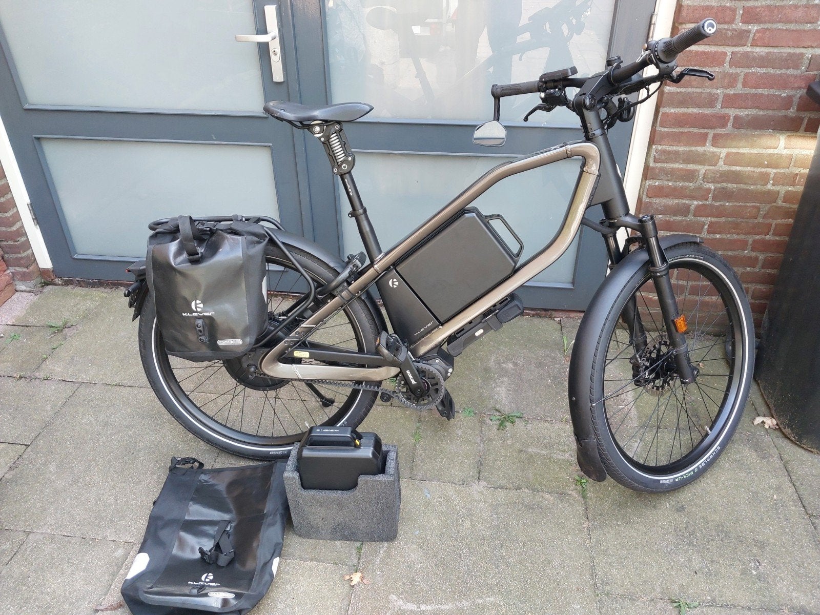 Klever X Alpha 45 - Pinion 12 - extra accu - slecht 4200km!
