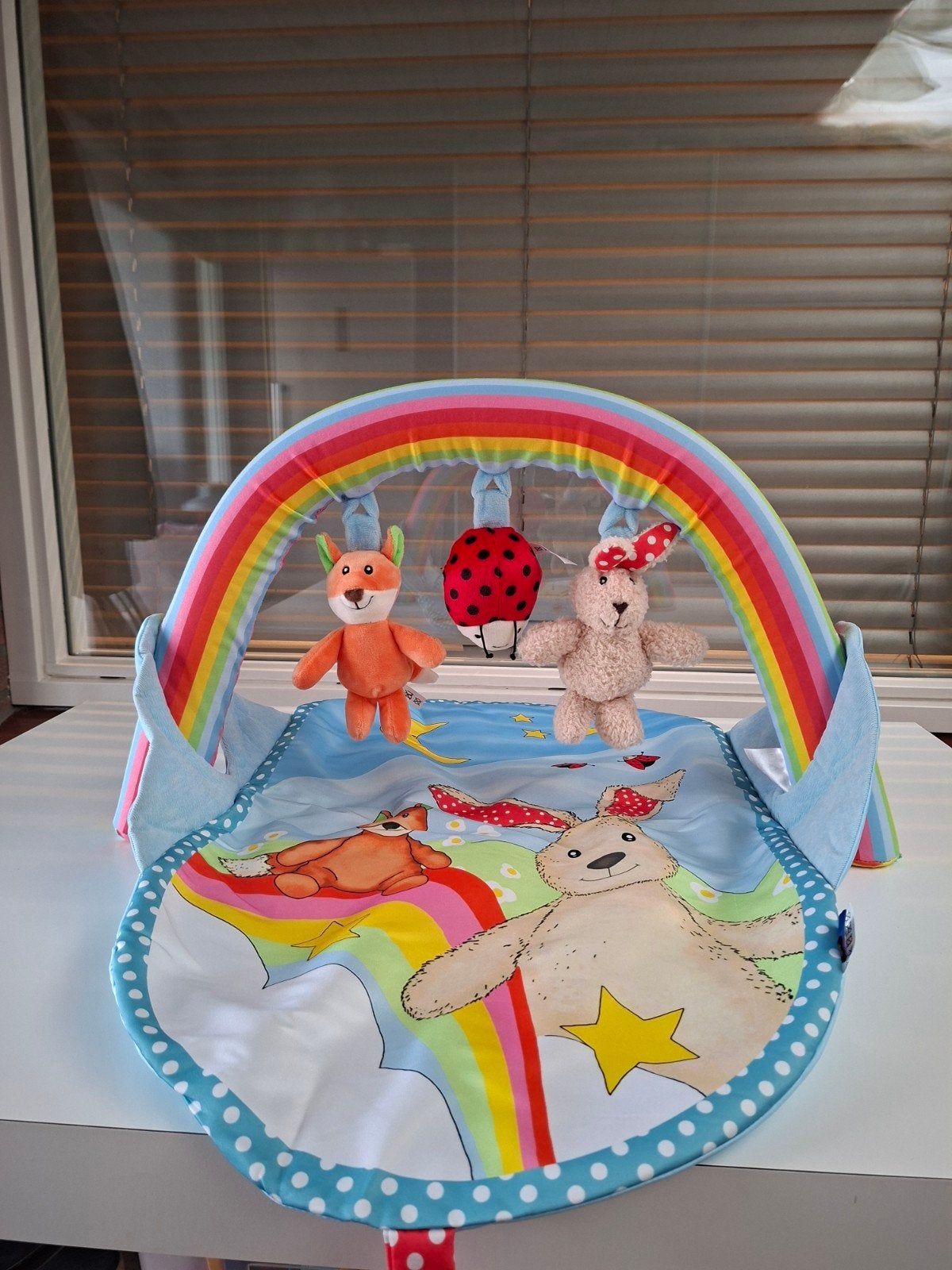 Baby gym inclusief kleedje eronder, Ophalen, Zo goed als nieuw