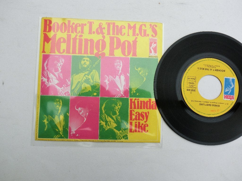 Booket T  Melting pot, Ophalen of Verzenden, Zo goed als nieuw, 7 inch, Pop