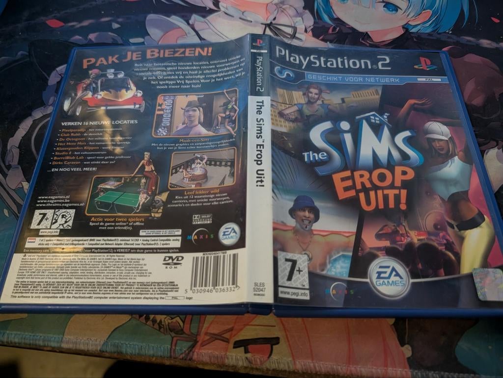 The Sims Erop Uit! - PlayStation 2 (PS2), Gebruikt, 1 speler, Eén computer, Ophalen of Verzenden