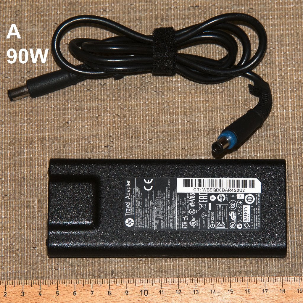 4x HP laptopvoeding, Computers en Software, Laptop-opladers, Ophalen of Verzenden, Gebruikt, HP, Toshiba, Dell