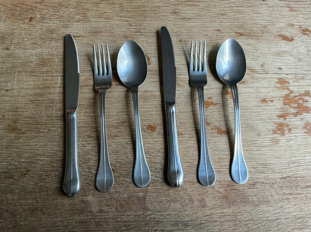 Ikea vintage bestek, Ophalen of Verzenden, Gebruikt, Rvs of Chroom, Los bestek