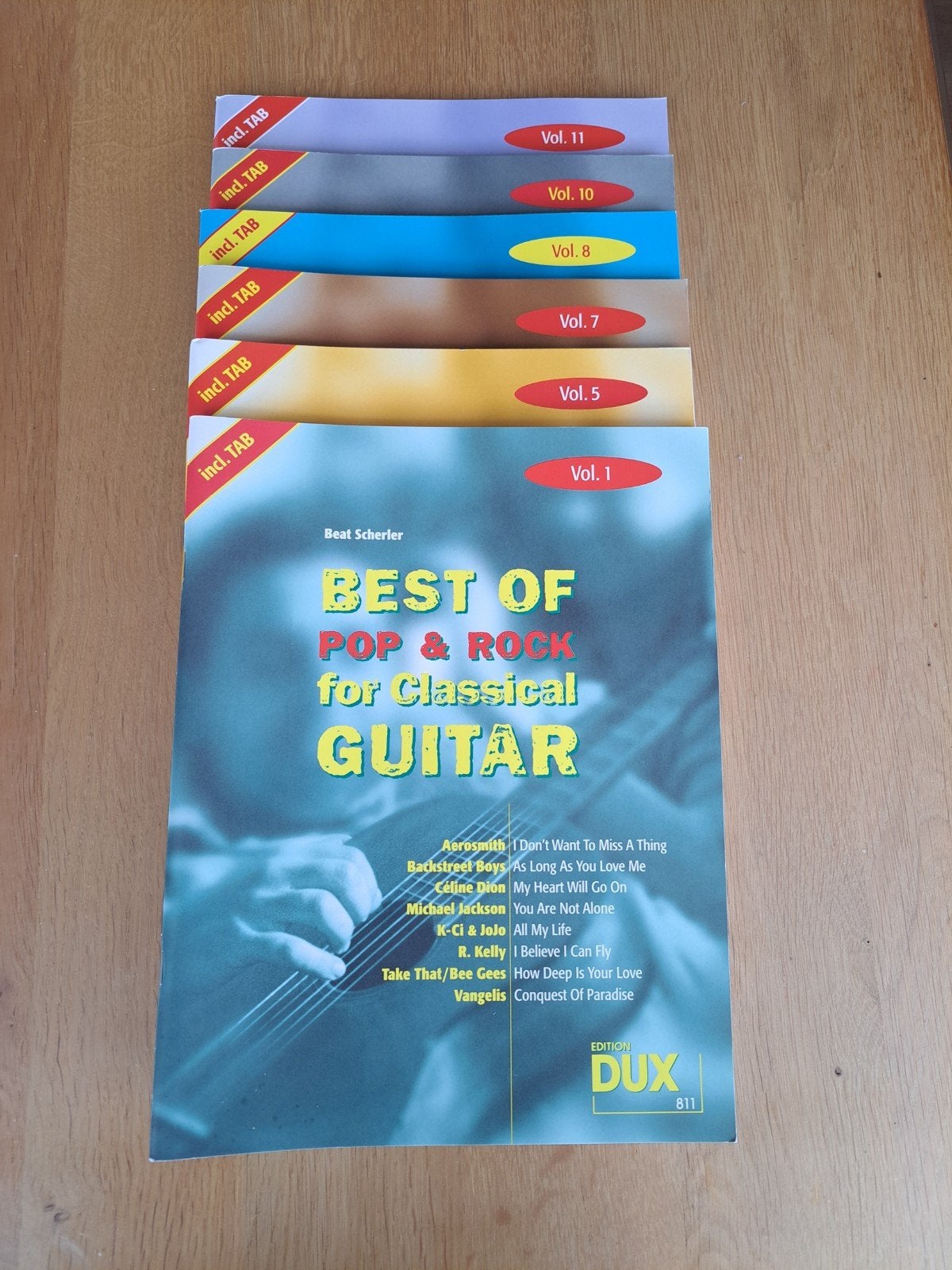 Best of Pop & Rock for Classical Guitar -  1, 5, 7, 8, 10, Gitaar, Les of Cursus, Nieuw, Ophalen of Verzenden
