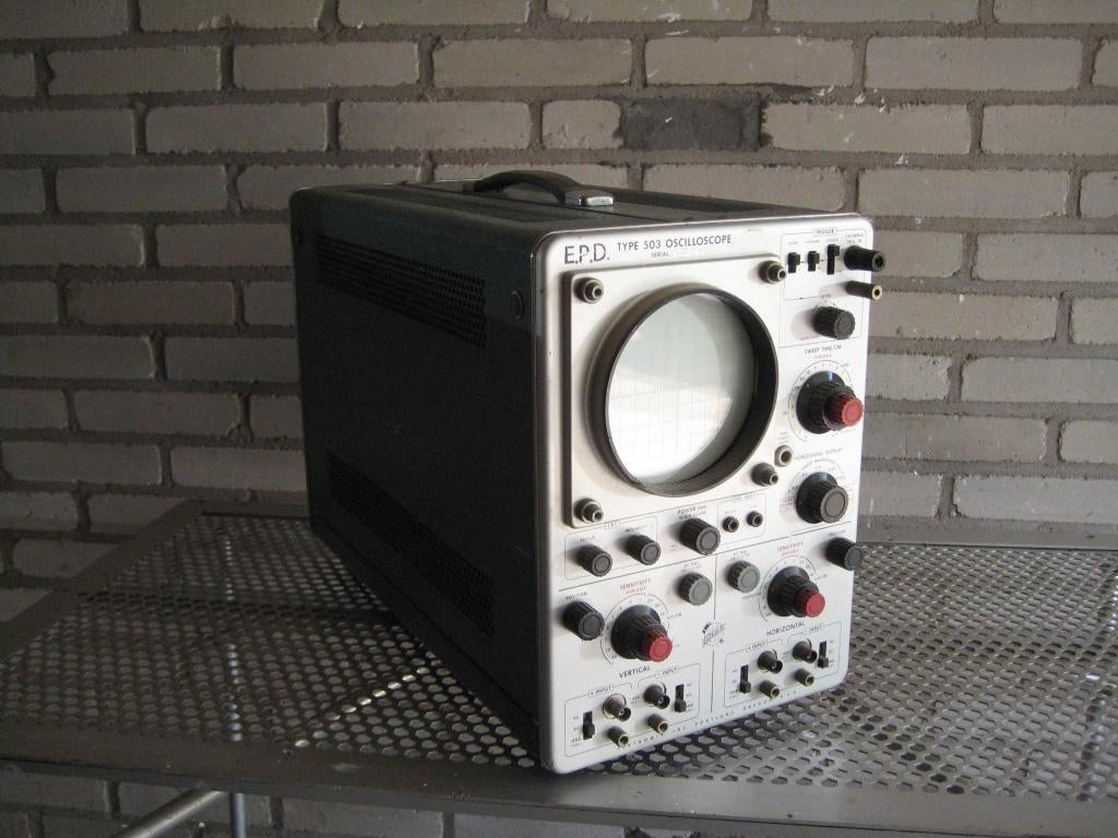 Tektronix oscilloscope type 503, Doe-het-zelf en Verbouw, Meetapparatuur, Ophalen, Gebruikt