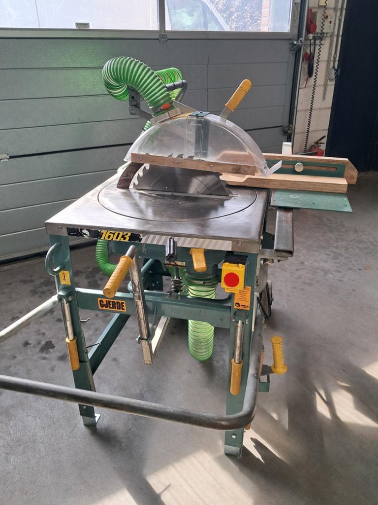 Gjerde 1603 400v bouwzaag zaagmachine, Ophalen, Nieuw