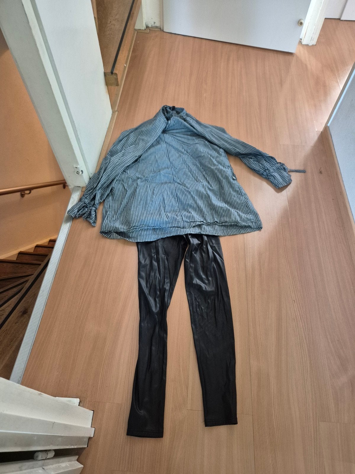 G-Star RAW Jurk (XS) & Leatherlook Legging (S) Combi, Meerkleurig, Ophalen of Verzenden, Zo goed als nieuw, Maat 34 (XS) of kleiner