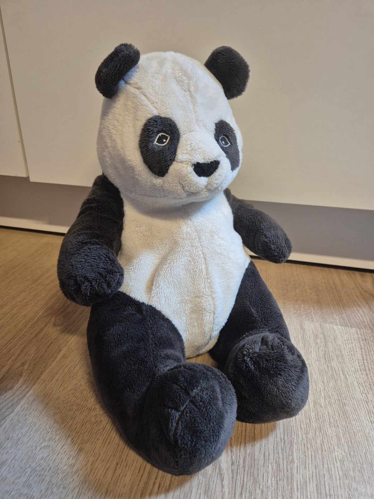 IKEA panda knuffel klappar 35 cm, Ophalen of Verzenden, Zo goed als nieuw, Overige typen