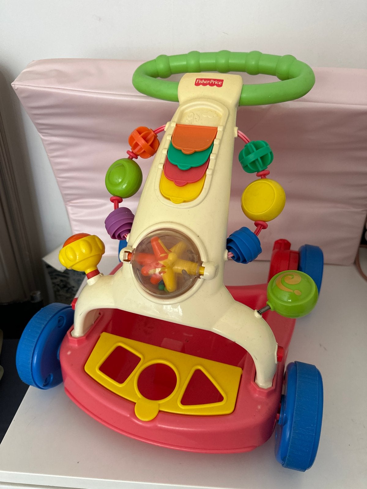 Fisher-Price Baby Walker met Activiteiten, Ophalen, Gebruikt, Duw- of Trekspeelgoed