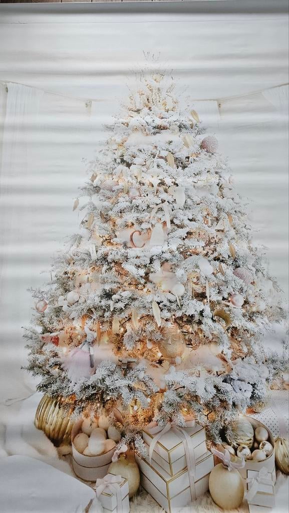 Kerstboom | Kerstmis achtergrond | Fotografie |, Audio, Tv en Foto, Fotografie | Fotostudio en Toebehoren, Zo goed als nieuw, Achtergrond