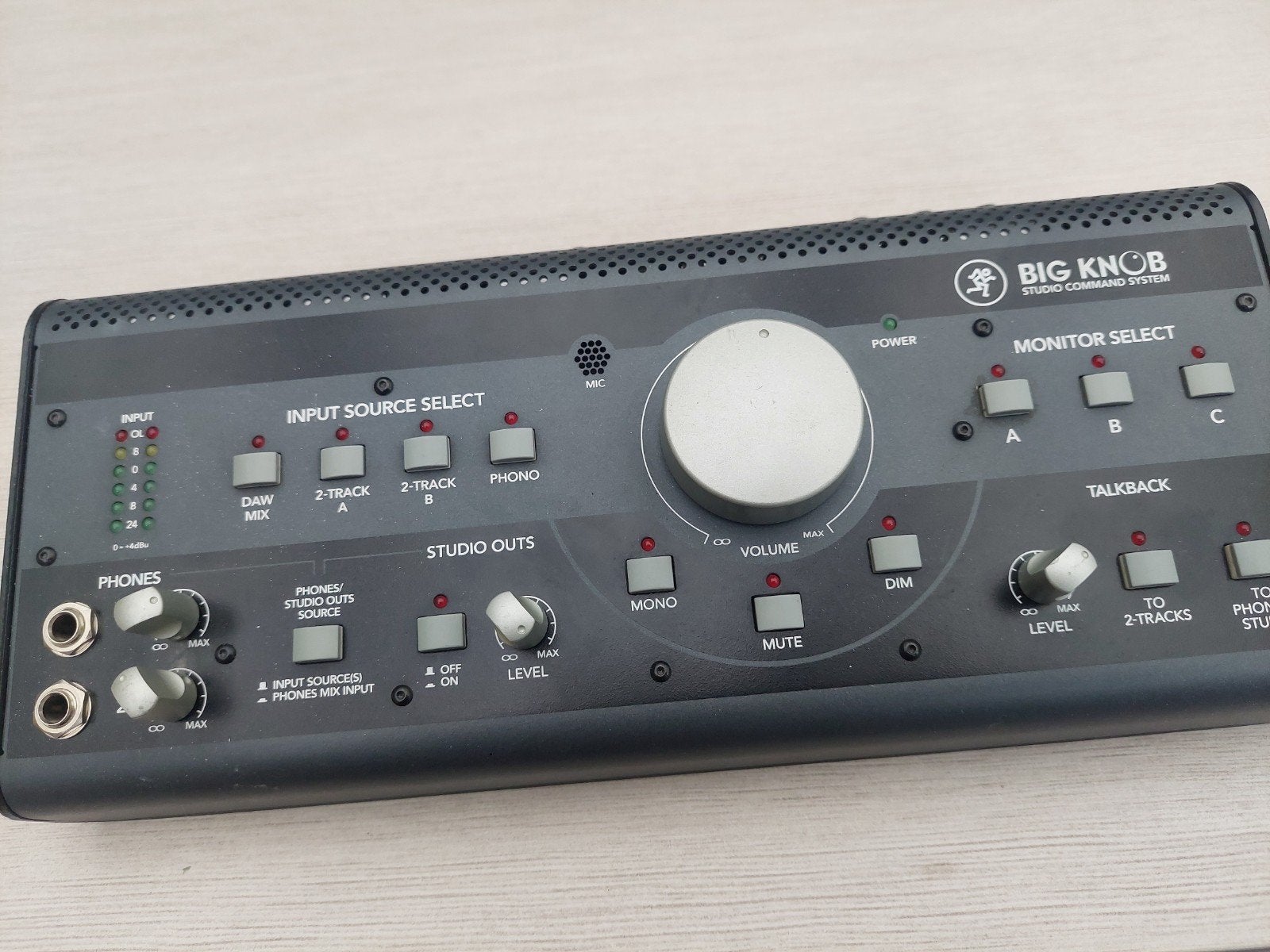 BIG KNOB MENGPANEEL, Muziek en Instrumenten, Mengpanelen, Ophalen, Minder dan 5 kanalen