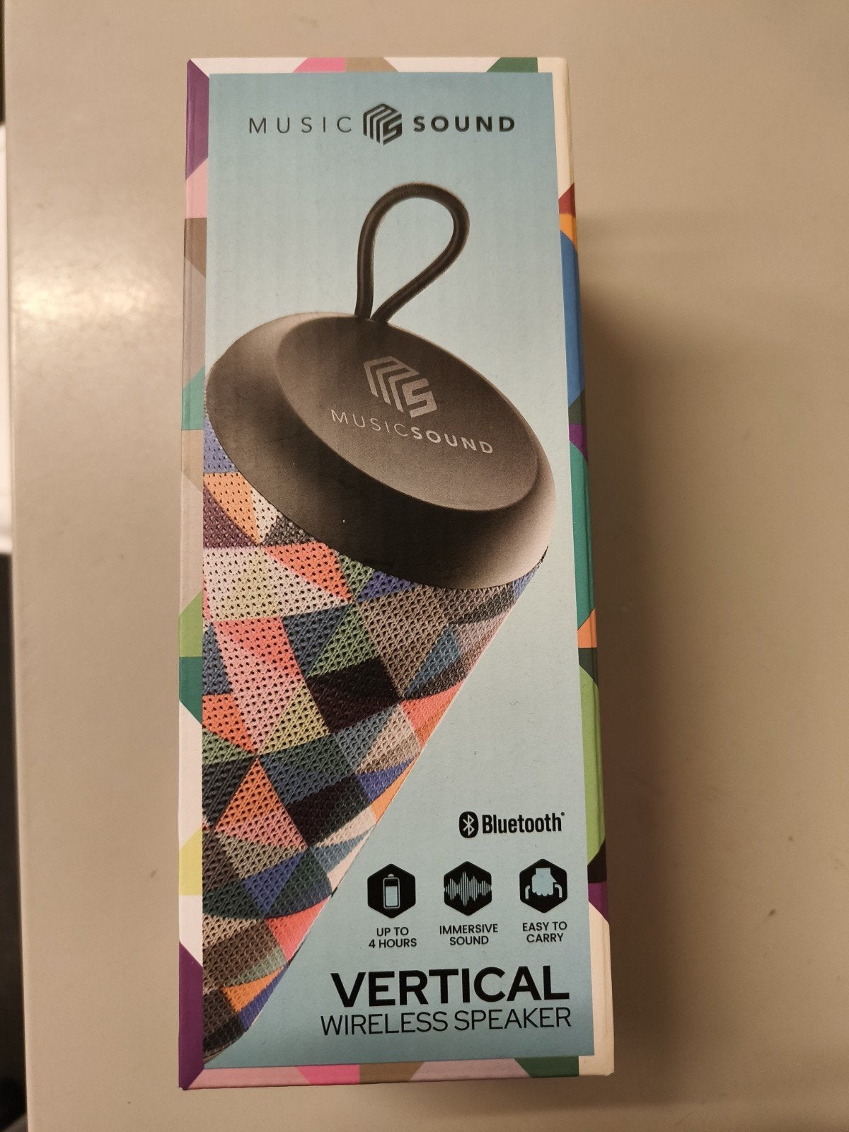 Music Sound Vertical Wireless Speaker - Nieuw in doos, Overige merken, Nieuw, Ophalen of Verzenden, Draagbare speaker