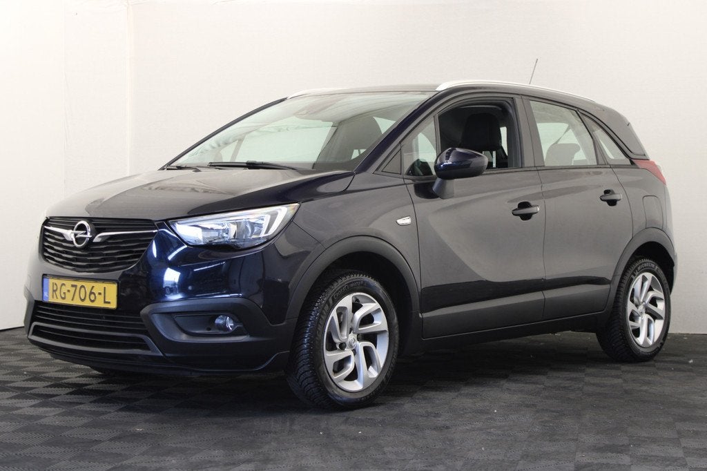 Opel Crossland X 1.2 Turbo Online Edition |Navi| (bj 2017), Gebruikt, 1199 cc, Blauw, 49 €/maand
