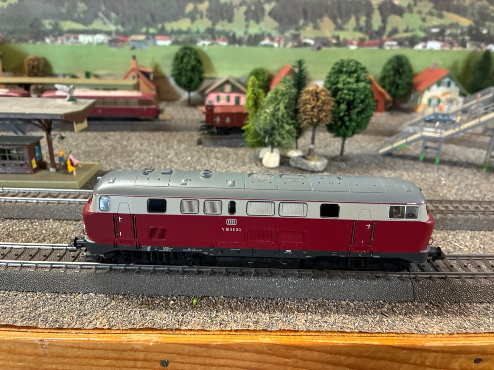 Märklin 37741 Dieselloc BR V 160 "Lollo" MFX Sound Dig OVP, Hobby en Vrije tijd, Wisselstroom, Gebruikt, Locomotief, Ophalen of Verzenden