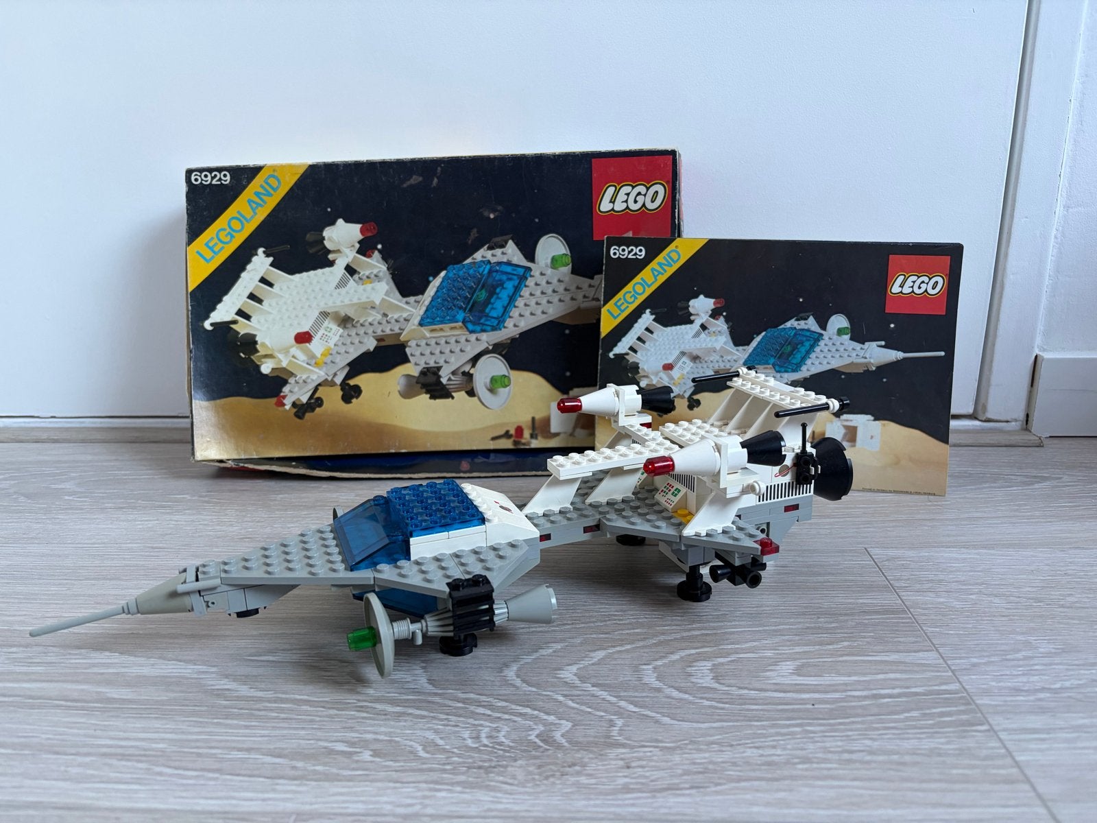 Lego 6929 Starfleet Voyager met doos en instructies, Gebruikt, Lego, Ophalen of Verzenden, Space
