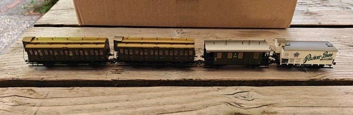 Märklin H0 Wagons tijdperk II: 2x 4206, 46097-04, 43038, Wisselstroom, Gebruikt, Wagon, Ophalen of Verzenden