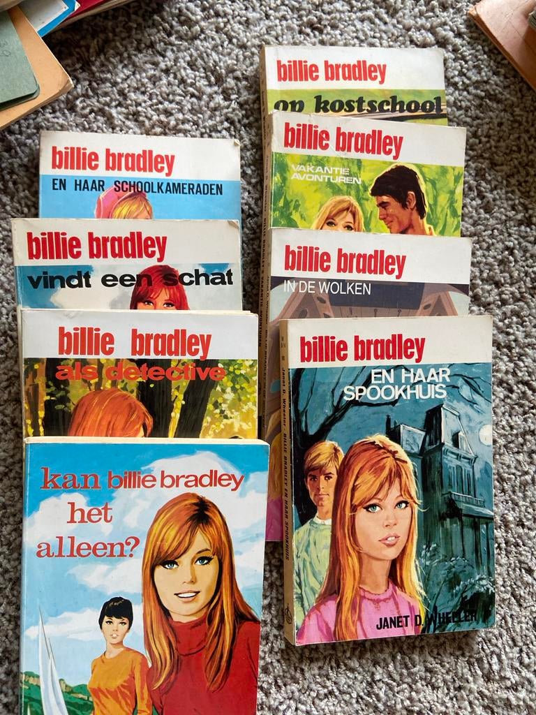 Billie Bradley Boekenreeks - 7 Jeugdboeken, Boeken, Ophalen of Verzenden, Gelezen, Fictie algemeen