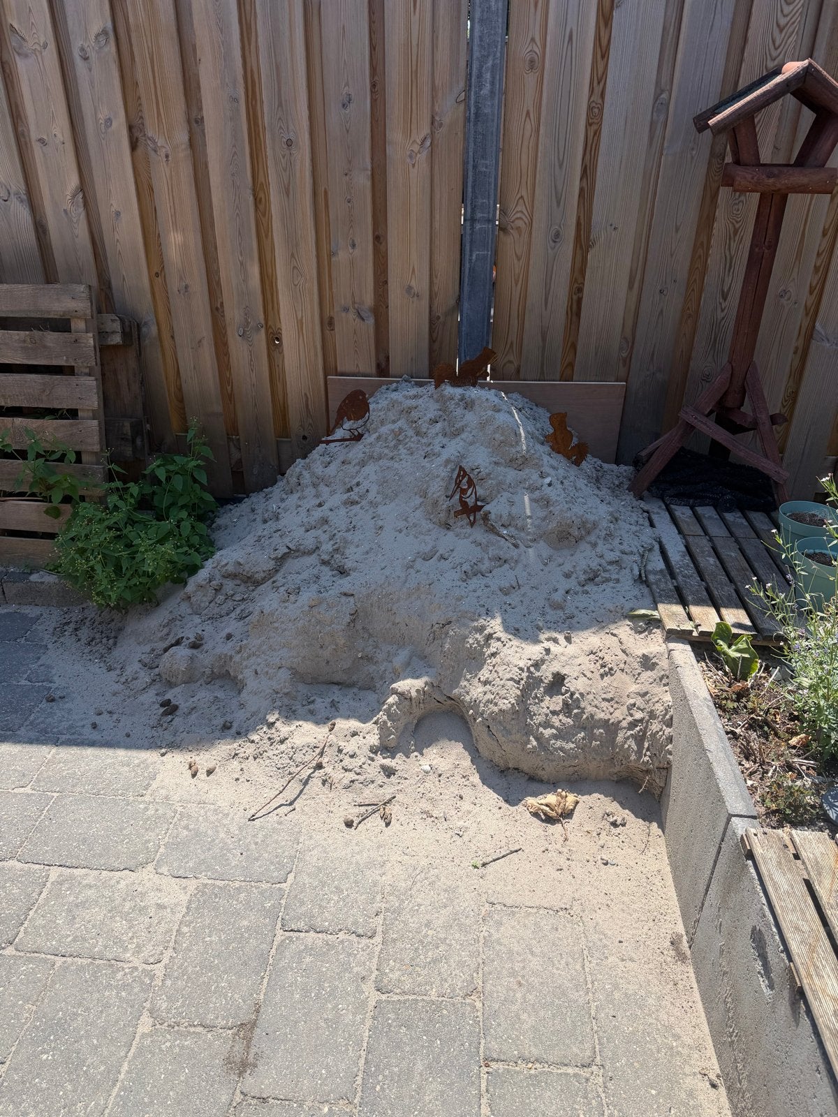 Gratis zand, ongeveer 0.75 kuub, snel ophalen!, Tuin en Terras, Zand, Ophalen, Gebruikt, Ophoogzand