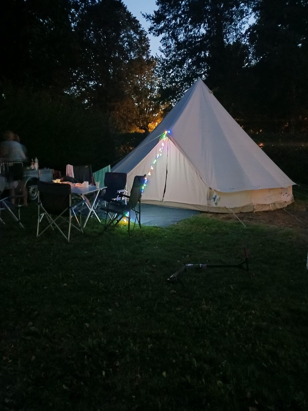 Bell tent Sahara 600. Outdoor.  Tipi tent., Caravans en Kamperen, Tenten, Ophalen of Verzenden, Gebruikt, Tot en met 6