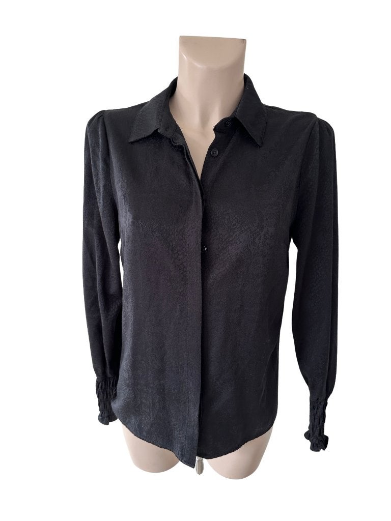 Alix blouse S, Zwart, Ophalen of Verzenden, Zo goed als nieuw