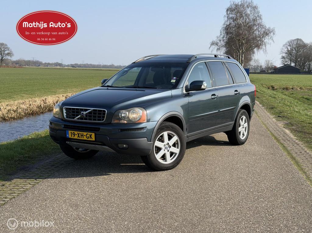 Volvo XC90 3.2 Sport Automaat Nette auto! Youngtimer! 7 pers, Auto's, 238 pk, Parkeersensor, Blauw, 7 stoelen