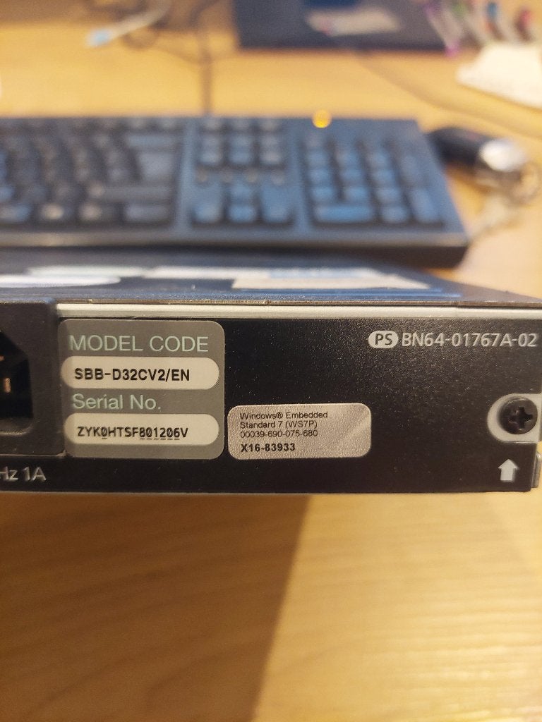 Samsung digital signage player SBB-D32CV2/EN, Samsung, Gebruikt, Minder dan 500 GB, Ophalen of Verzenden
