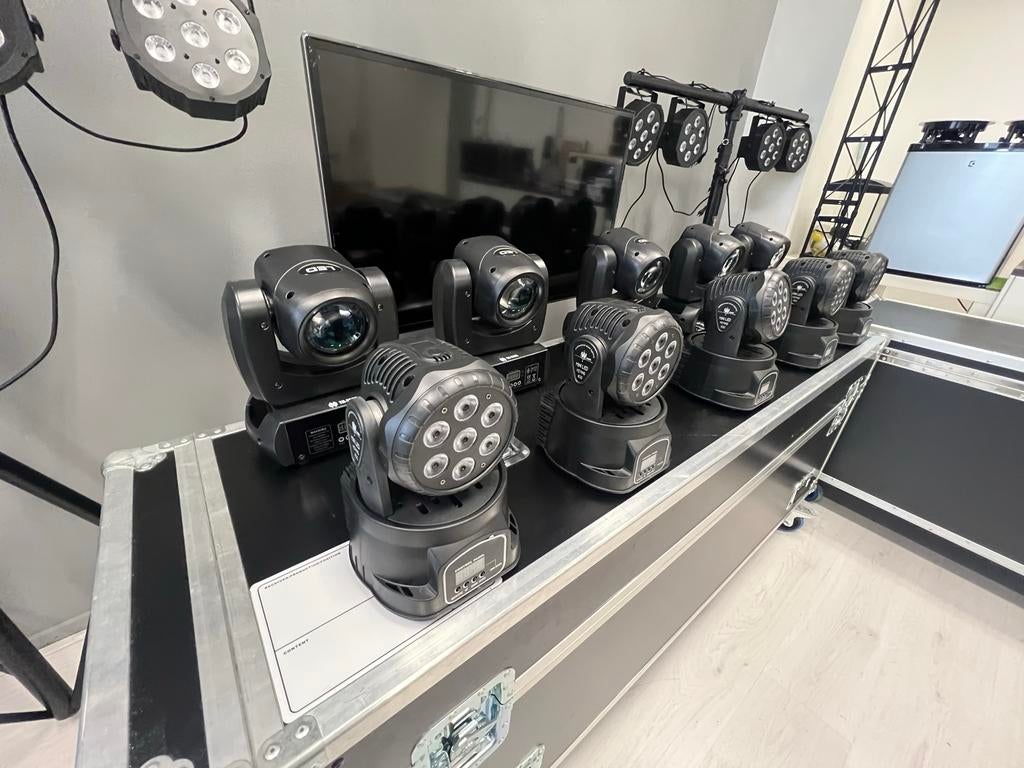 150 Watt Moving Head Beam - Zo Goed Als Nieuw, Muziek en Instrumenten, Ophalen, Zo goed als nieuw, Licht, Kleur