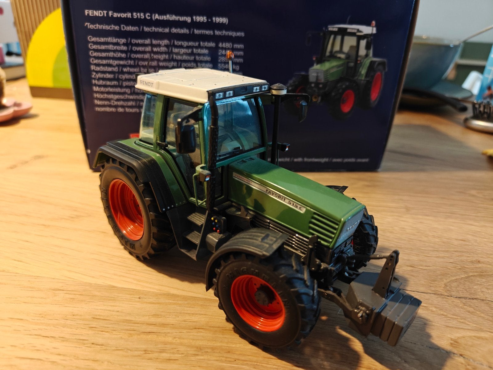 Fendt 515 Weise Toys 1e editie, Ophalen of Verzenden, Zo goed als nieuw, Tractor of Landbouw, Overige merken