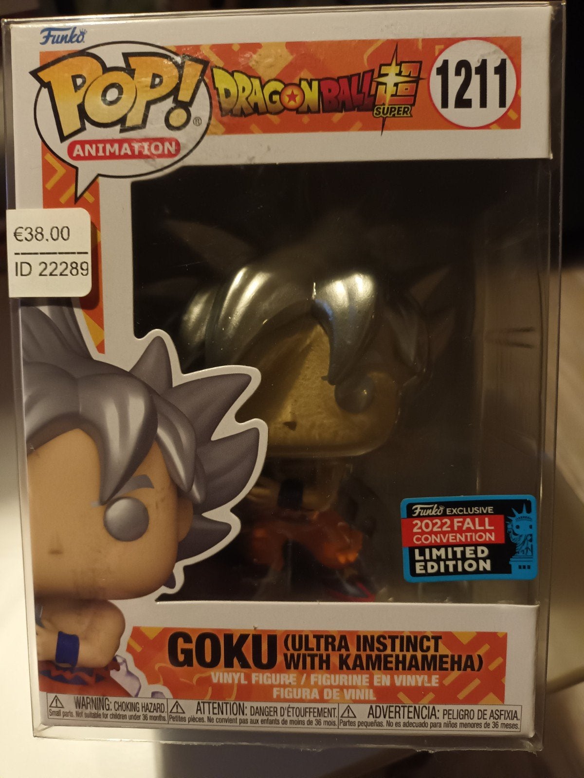 Funko Pop! Dragon Ball Super Goku Ultra Instinct Kamehameha, Ophalen of Verzenden, Nieuw