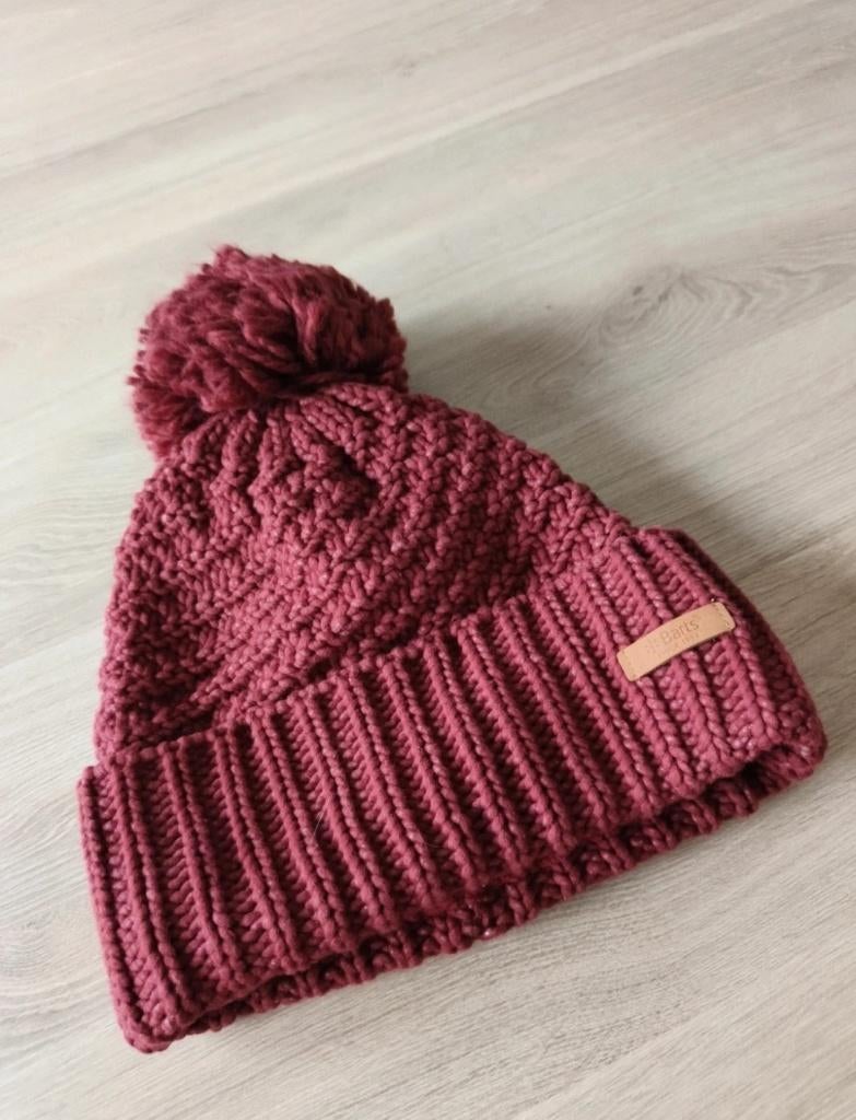 Barts dames muts met fleece, bordeaux rood, nieuw, Barts, Ophalen of Verzenden, Nieuw, Muts