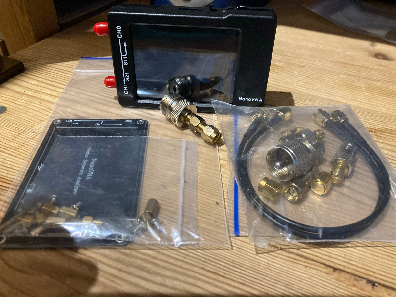 NanoVNA Vector Netwerk Analyser met accessoires, Ophalen of Verzenden, Nieuw