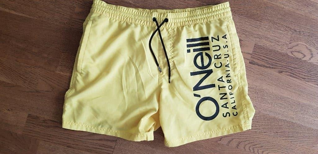 Keigave zwemshort, maat XS (valt klein), (eier)geel, O'Neill, Sport- of Zwemkleding, Ophalen of Verzenden, Zo goed als nieuw, O'Neill