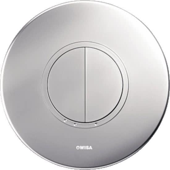 Toilet Bedieningspaneel WC Urinoir mat chroom Wisa XS Taras, Doe-het-zelf en Verbouw, Sanitair, Info@dealplein.nl, Nieuw, Toilet