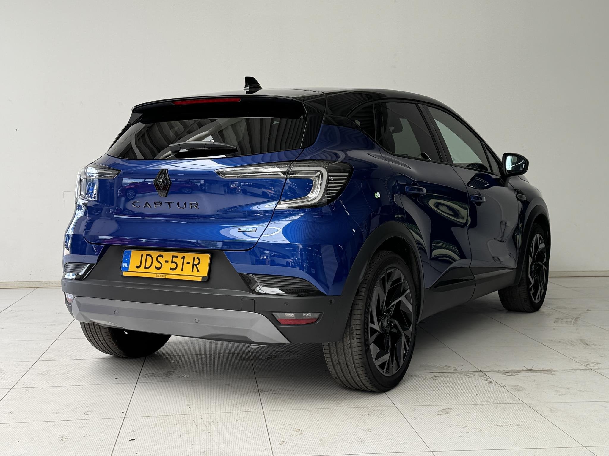 Renault Captur 1.8 E-Tech full hybrid 160 Esprit Alpine | Na, Auto's, 4 cilinders, Met garantie (alle), Blauw, Automatische klimaatregeling