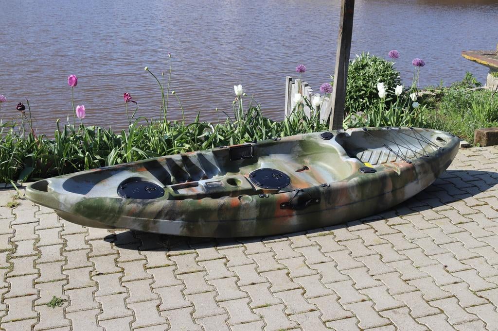 Sit on top kajak, kano , fishkayak, kayak (nw., incl peddel), Ophalen, Nieuw, 1-persoons