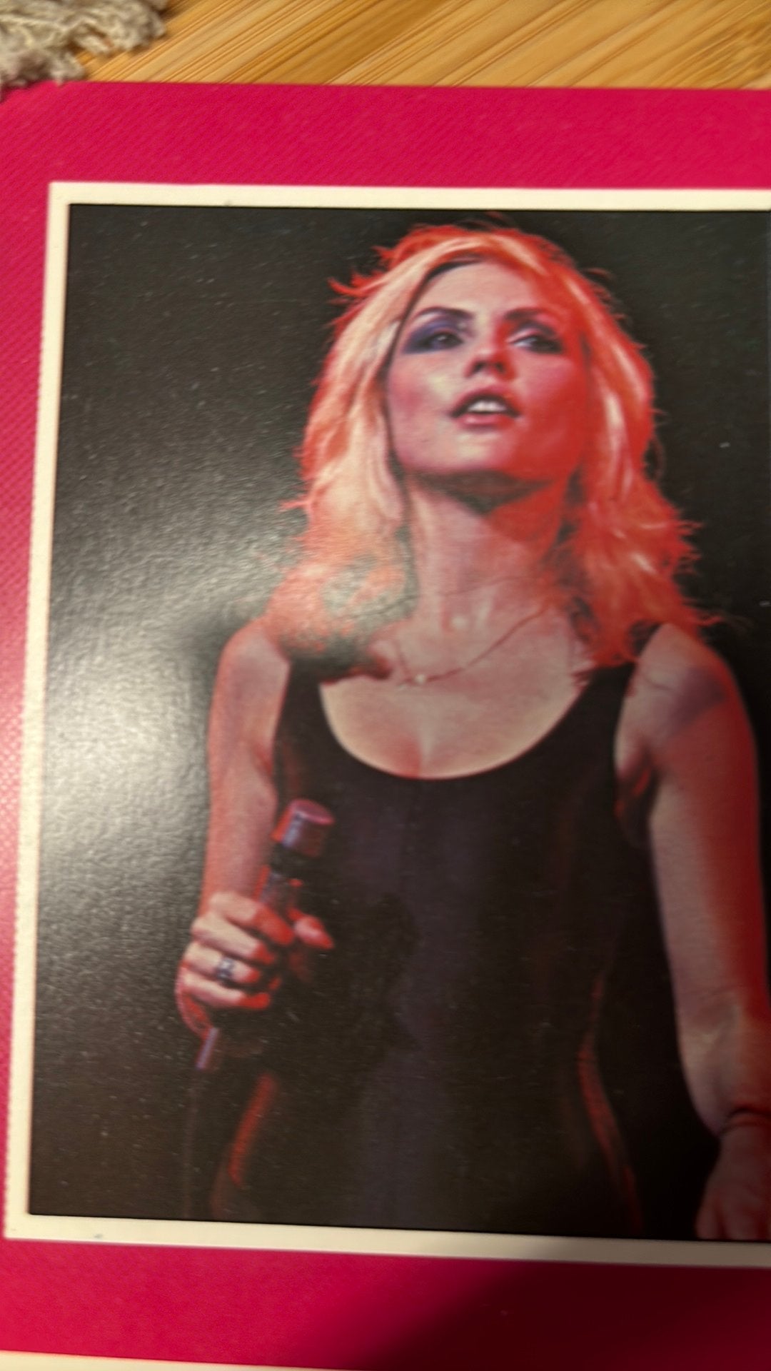 Blondie Deborah Harry Ansichtkaart in prima staat, Verzenden, 1980 tot heden, Ongelopen, Sterren en Beroemdheden