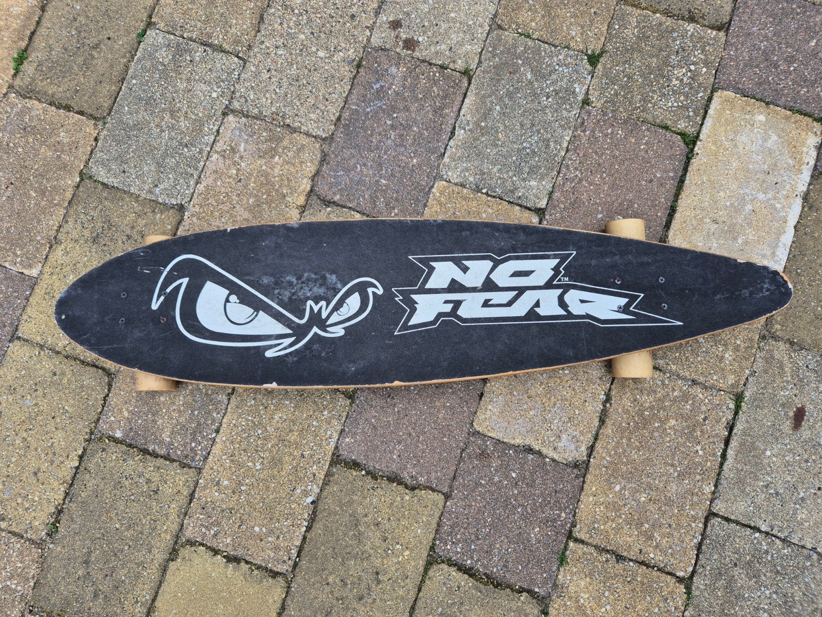 Skateboard (No fear), Ophalen, Gebruikt, Skateboard, Longboard