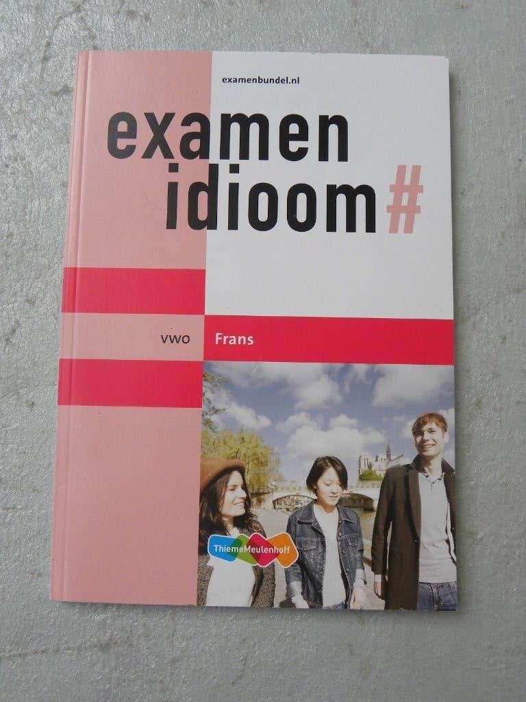 Examenidioom Frans vwo, Boeken, Ophalen of Verzenden, Zo goed als nieuw, VWO, Frans