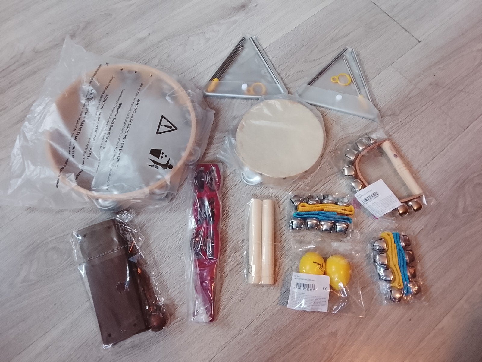 Nieuwe set muziekinstrumentjes voor kinderen, Ophalen of Verzenden, Nieuw
