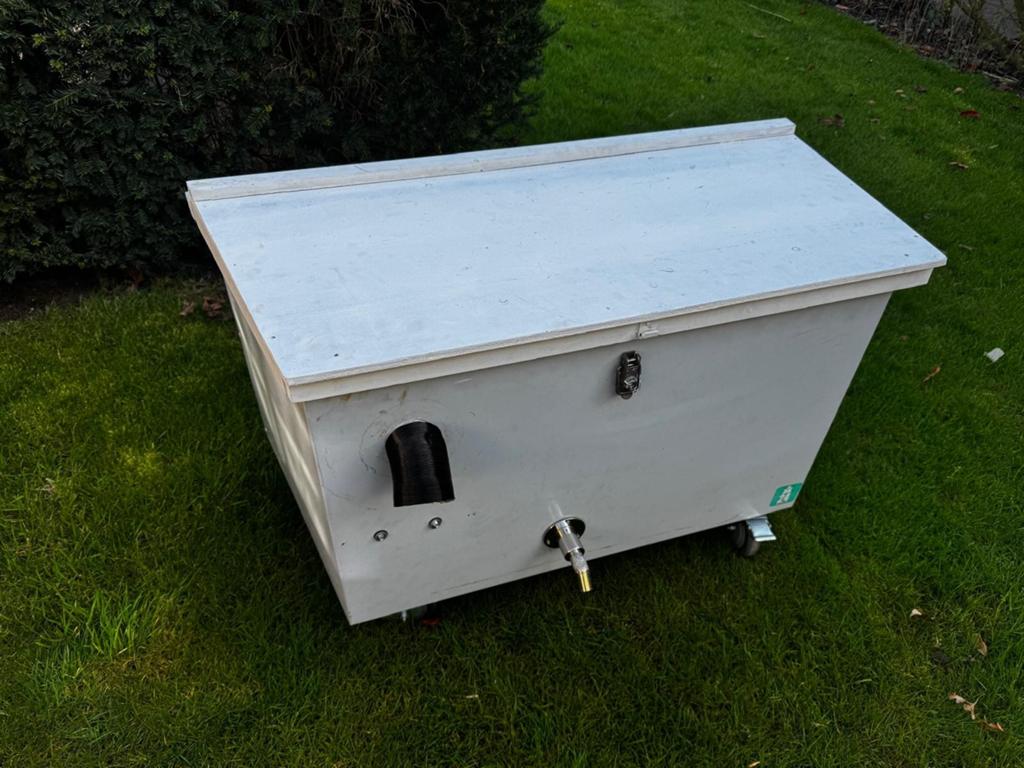 Vevor Diesel luchtverwarmer 8kW in verrijdbare disselkist, Ophalen, 60 tot 150 cm, Kachel, 30 tot 80 cm