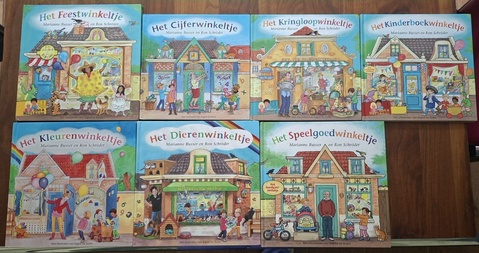 Het Winkeltje Boekenserie - Marianne Busser & Ron Schröder, Boeken, Ophalen of Verzenden, Zo goed als nieuw, Marianne Busser en Ron Schröder
