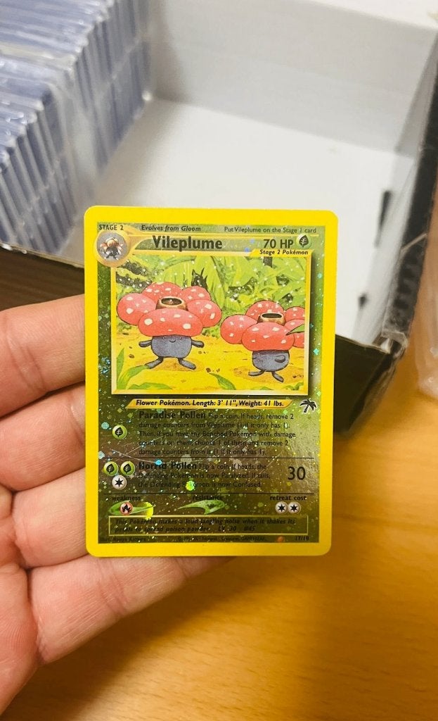 Vileplume 17/18 Reverse Holo Southern Islands Pokemon, Verzenden, Zo goed als nieuw, Losse kaart, Foil