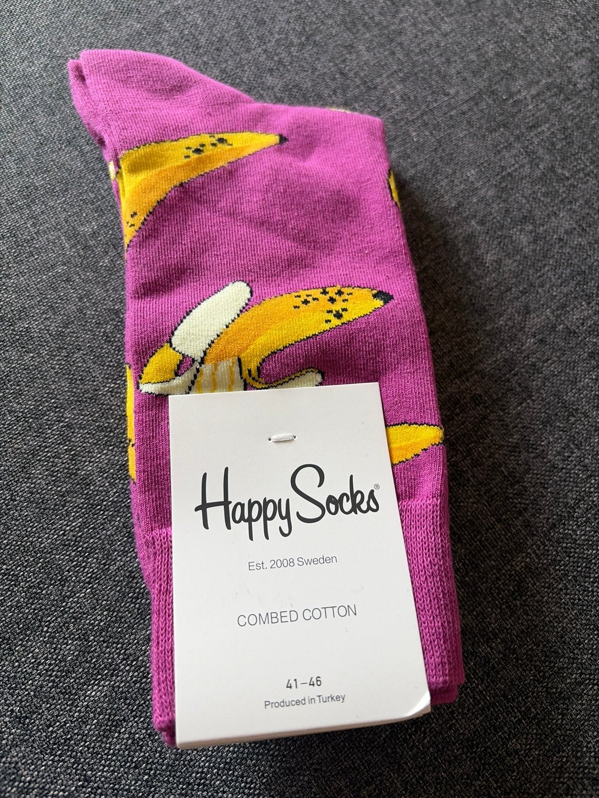 Happy Socks Banaan Sokken - Maat 41-46, Sokken en Kniesokken, Overige kleuren, Verzenden, Nieuw