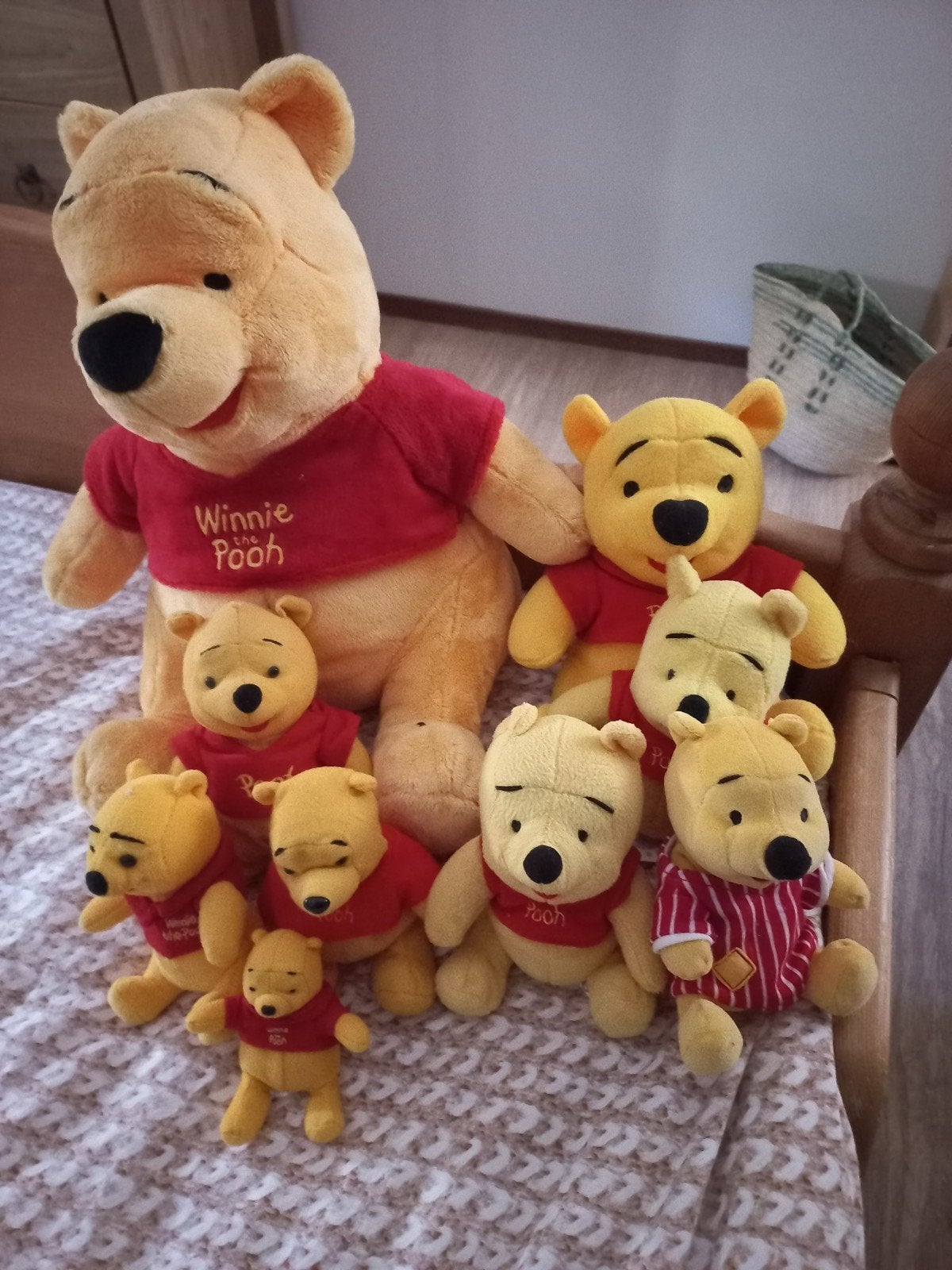 Winnie de Pooh knuffels., Ophalen, Zo goed als nieuw, Stoffen beer, Overige merken