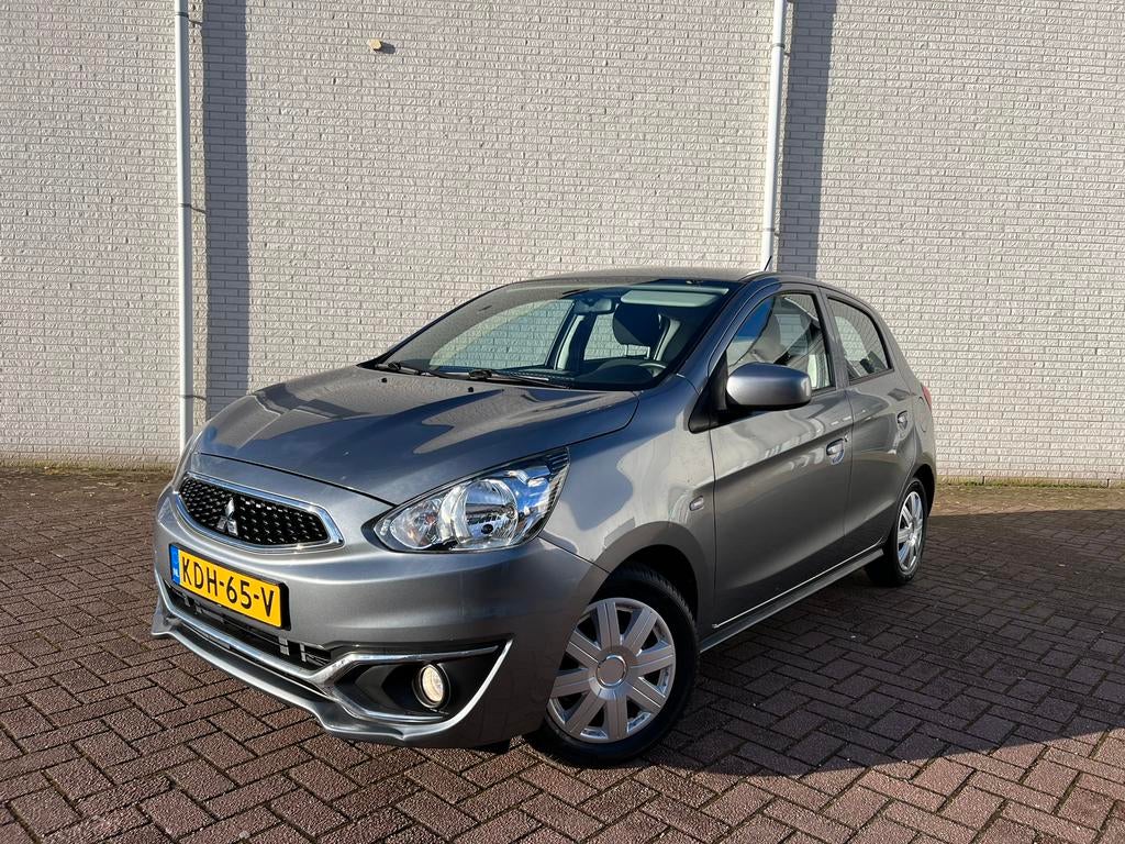 Mitsubishi Space Star 1.0 Entry 71PK 2018 Zuinig Rijklaar, Auto's, Mitsubishi, Voorwielaandrijving, Stof, 24 km/l, Handgeschakeld