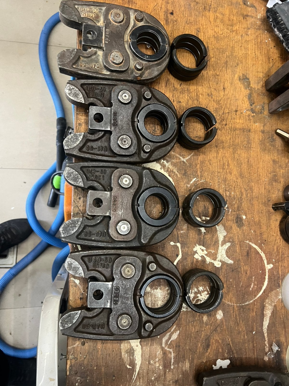 Persbek uponor U40/u50 mm, Ophalen of Verzenden