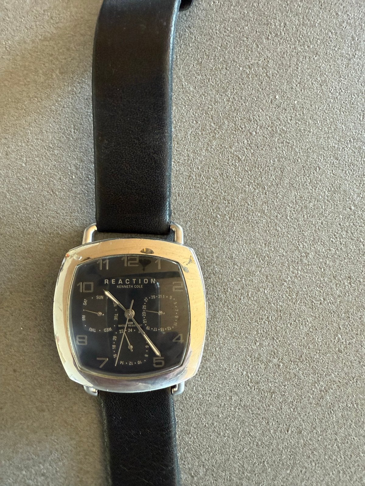 Kenneth Cole Reaction Herenhorloge, Overige merken, Staal, Polshorloge, Ophalen of Verzenden