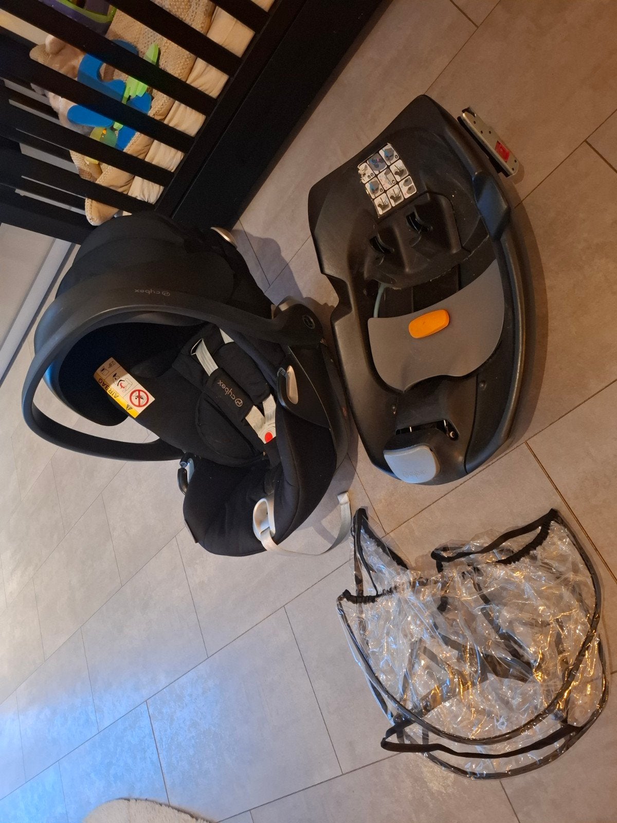 maxicosi Cybex Platinum autostoel met Isofix base, Ophalen, Gebruikt, Isofix, 0 t/m 13 kg